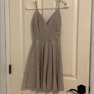 Short sparkle dress